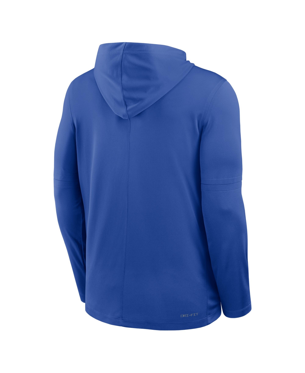 Nike Duke Sideline  Men's Dri-fit College Long-sleeve Hooded Top In Blue