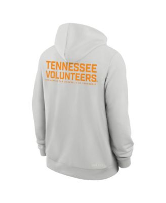 Men's Gray Tennessee Volunteers 2025 Sideline Standard Issue Dri-FIT Full-Zip Hoodie