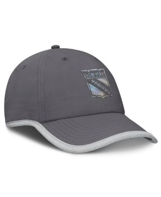 Women's Charcoal New York Rangers Fundamental Reflector&nbsp;Adjustable Hat
