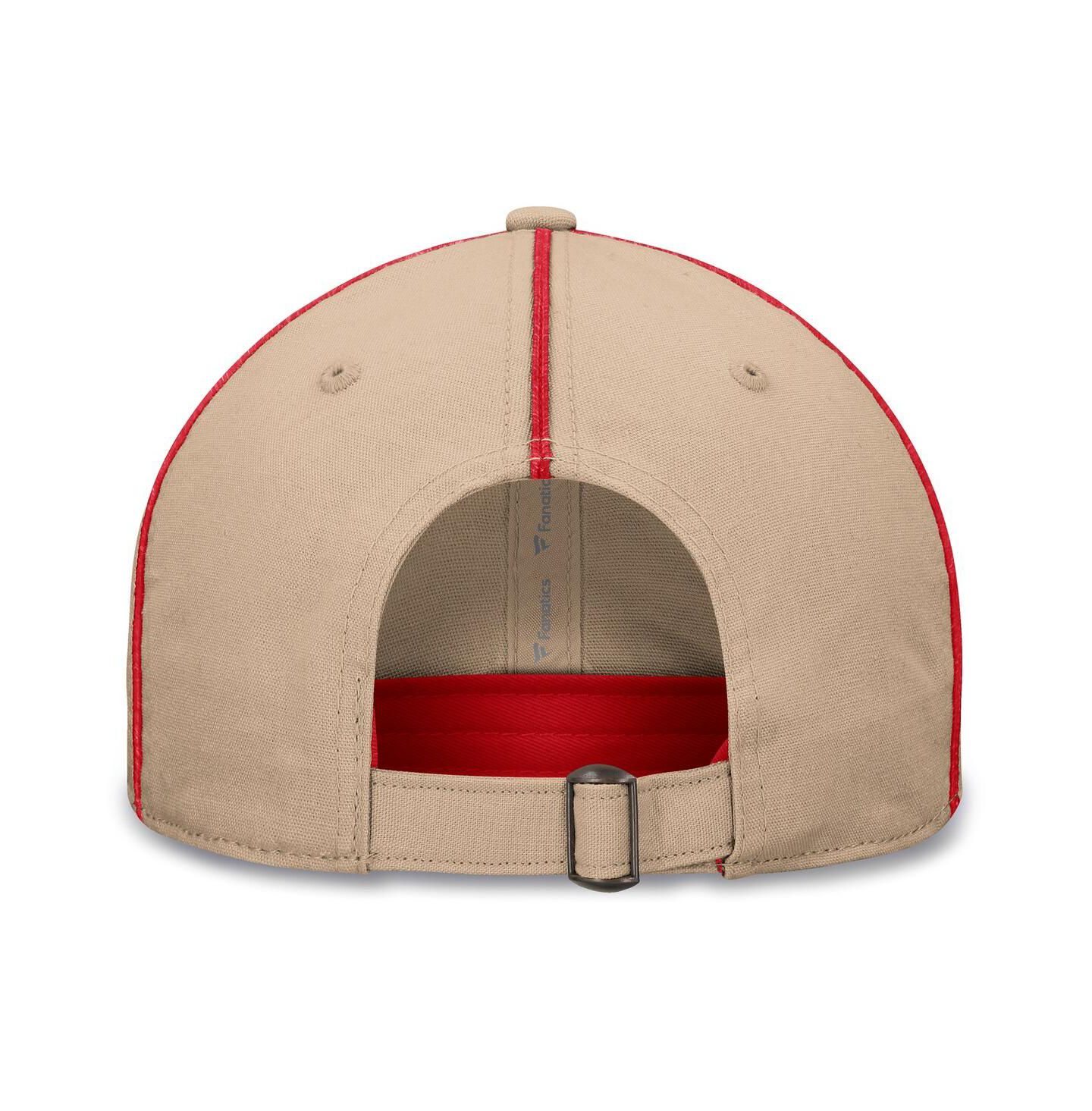 Мужская кепка Fanatics Tan Washington Capitals Heritage Setoff Adjustable Hat — фото 4