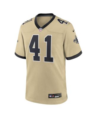 Big Boys and Girls Alvin Kamara Gold New Orleans Saints Gameday Golds Alternate Game Player Jersey