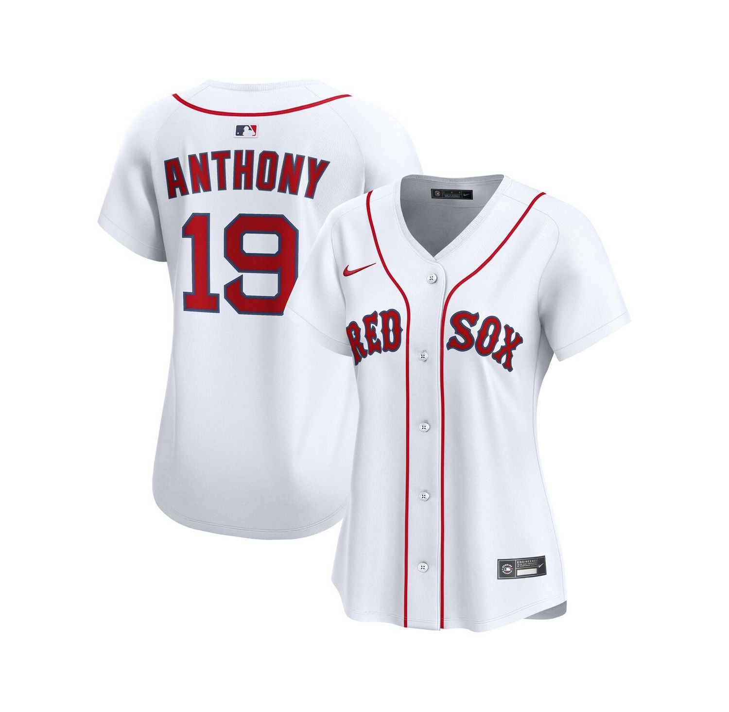 Women's Roman Anthony White Boston Red Sox Home Limited Player Jersey