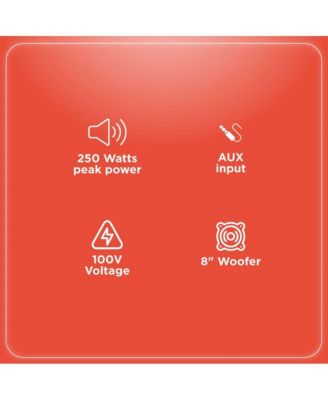 250W - 8 inch Woofer and Lights 4001943 Tower Party PA Speaker