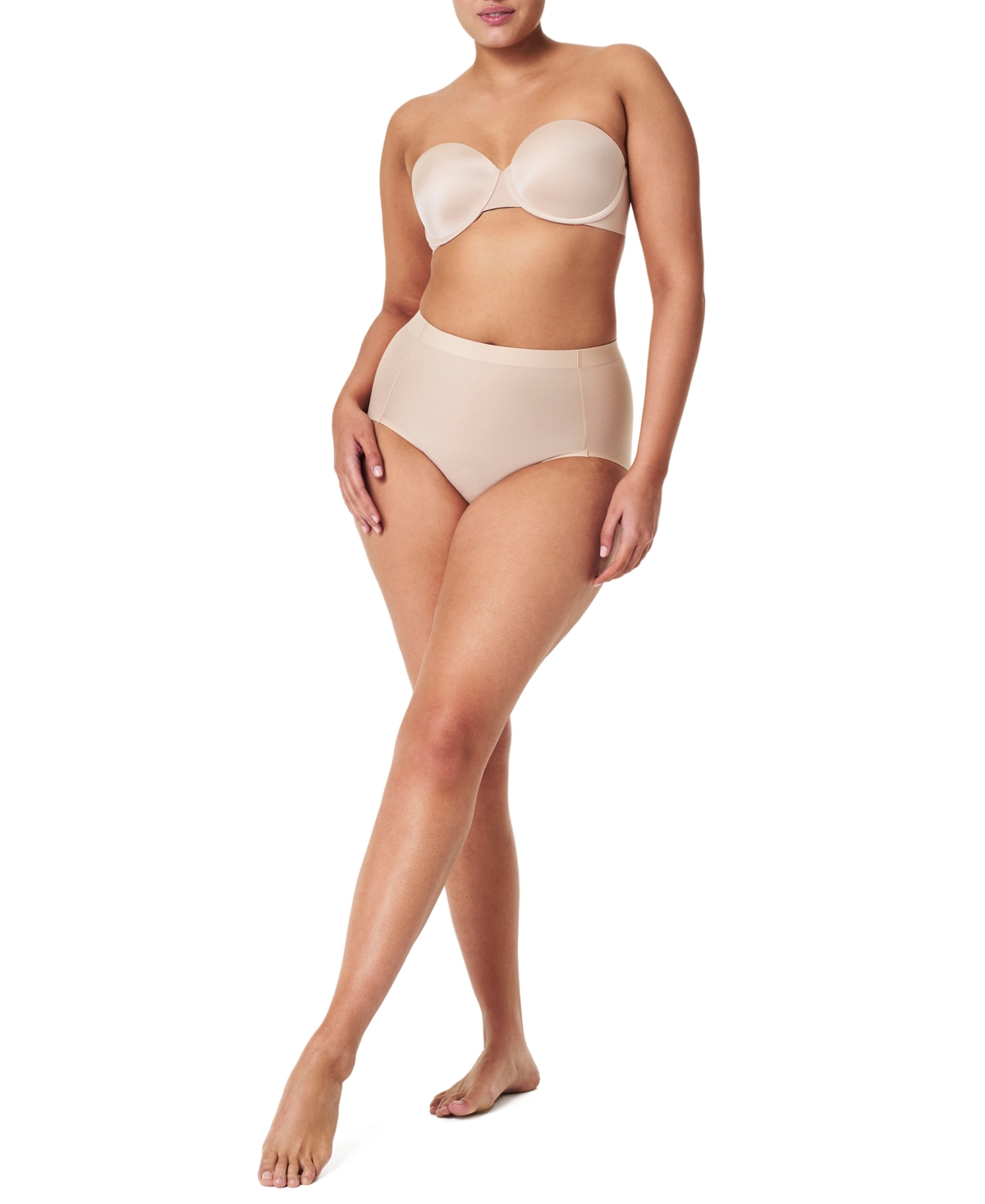 Spanx Women's Sheer Control Briefs In Neutral