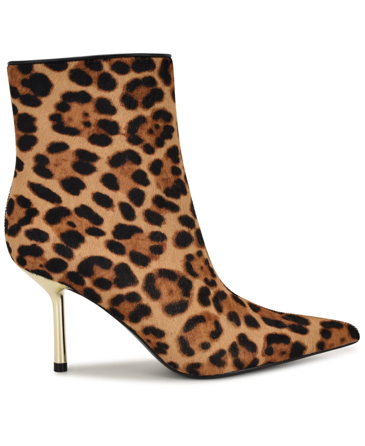 Nine West Women's Narend Pointy Toe Stiletto Dress Booties In Animal Print