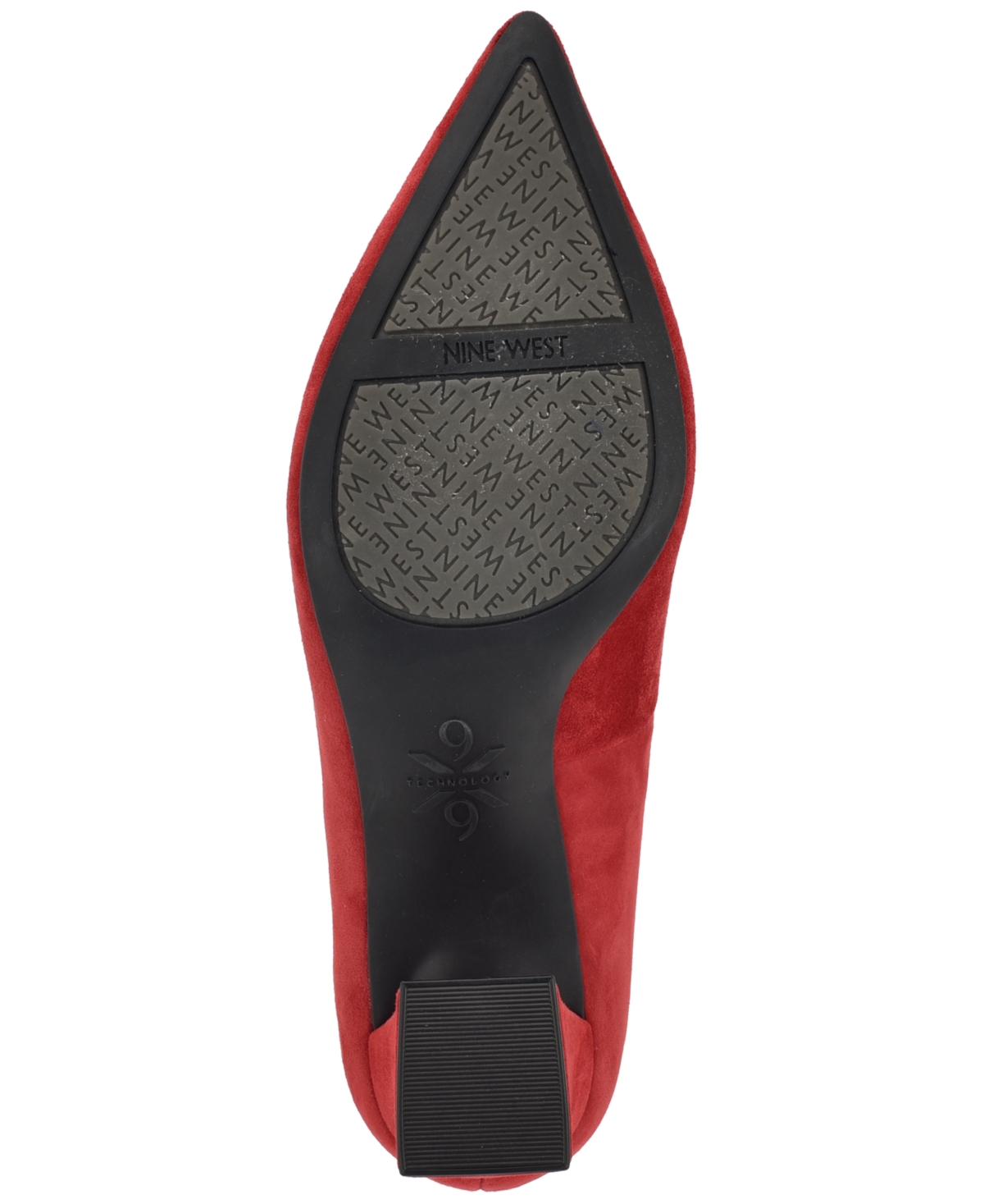 Nine West Kalore 9x9 Pointed Toe Pump In Red