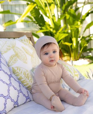 Boys Print Embroidered Footie