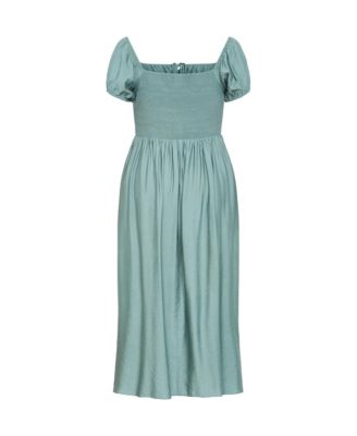 Plus Size Abbigail Split Maxi Dress