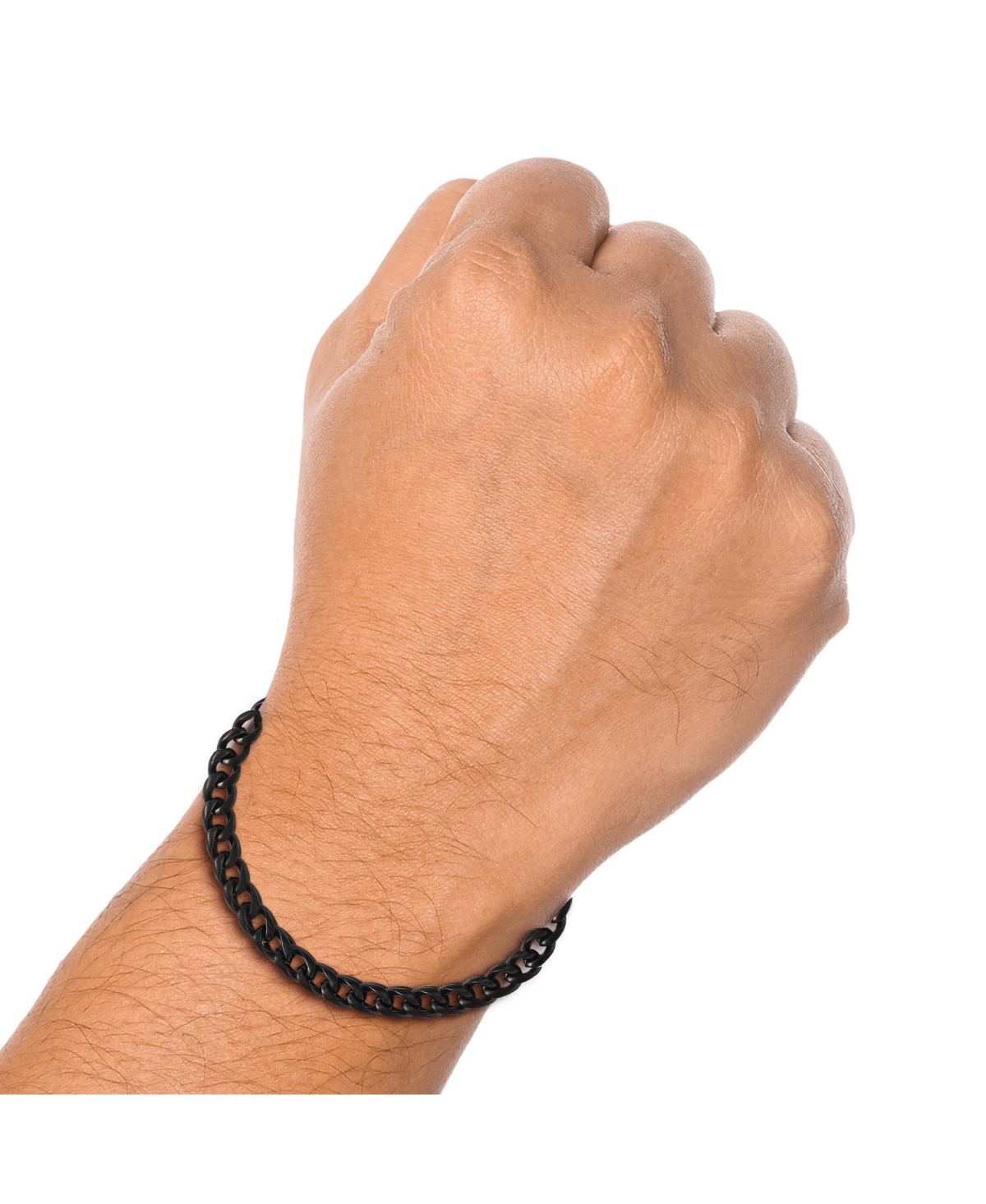Lucky Brand 8MM Figaro Chain Bracelet