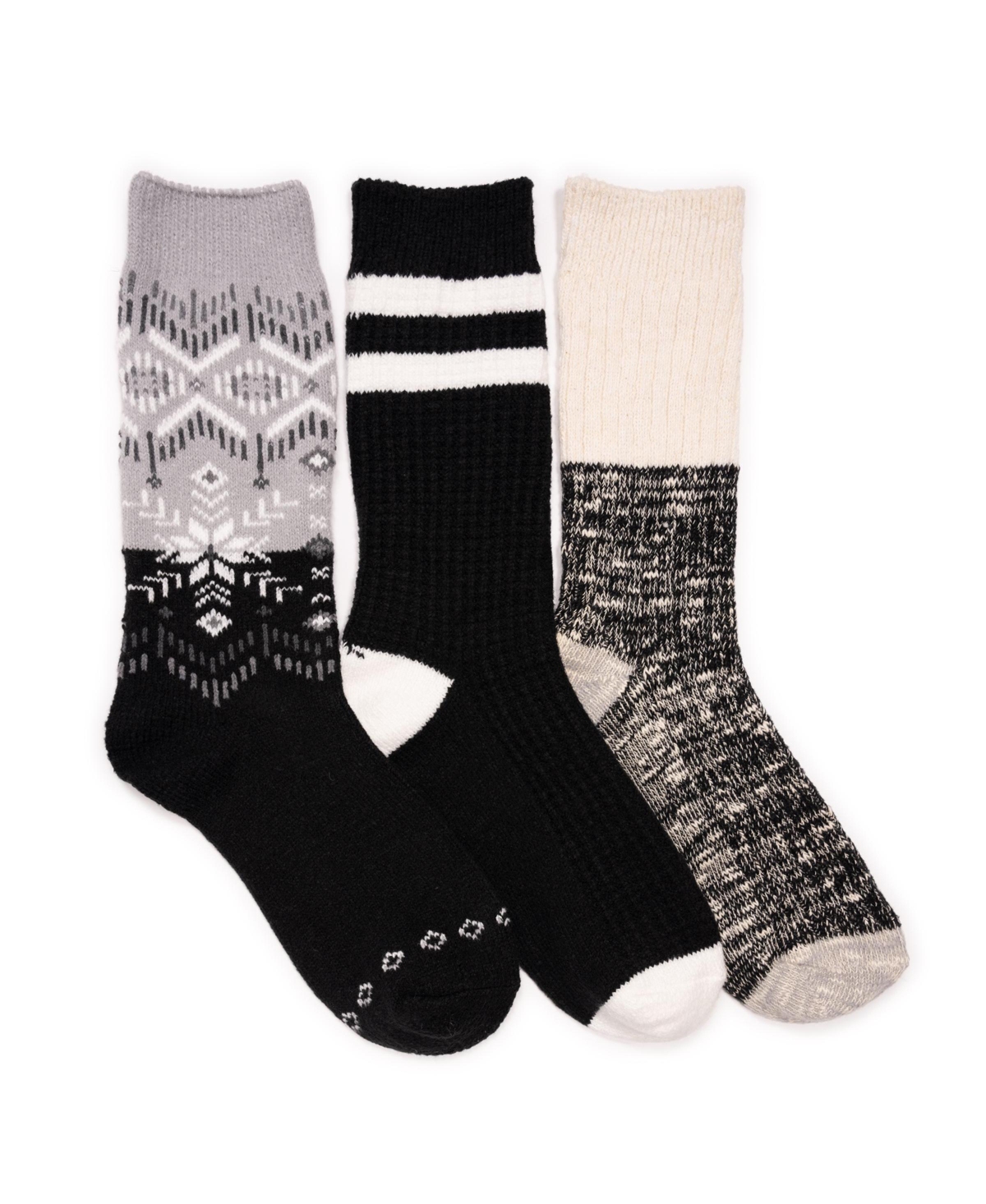 Muk Luks Women's Boot Socks 3 Pair Pack