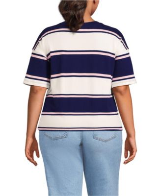 Women's Plus Size Short Sleeve Mariner T-Shirt