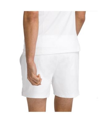 Men's Volley 6 Inch Bright White Mens Tennis Shorts