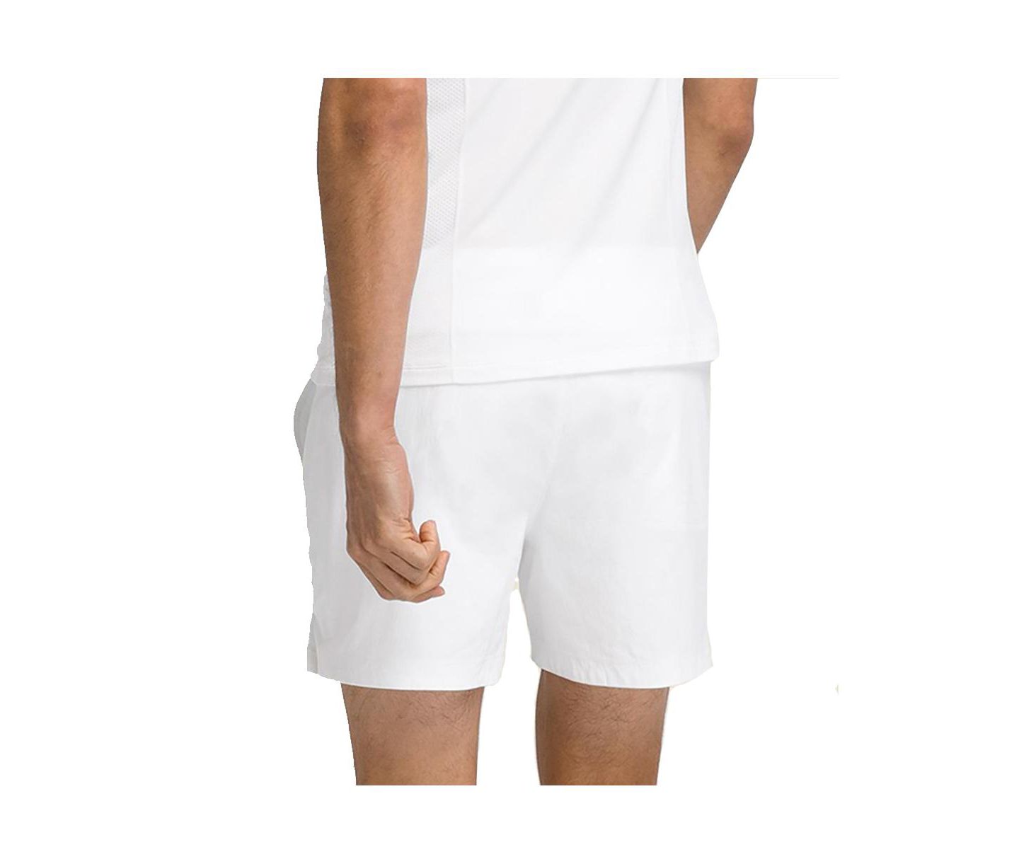 Мужские шорты Wilson Volley 6 Inch Bright White Tennis Shorts, цвет: Яркий белый — фото 2