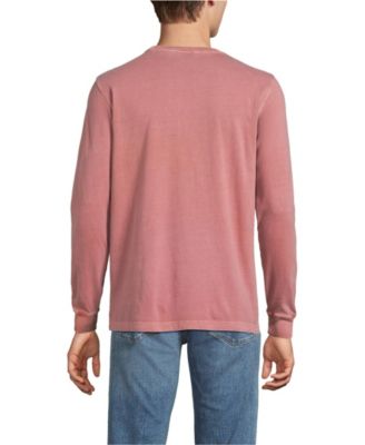 Mens Tall Long Sleeve Pocket Sun Faded Super-T Tee