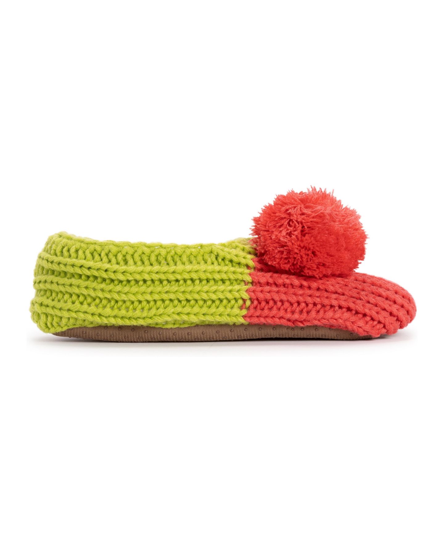 Женские тапочки MUK LUKS Ballerina Slippers, цвет: Арбузный — фото 2