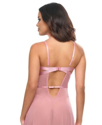 Women's Flora Sheer Lace Babydoll