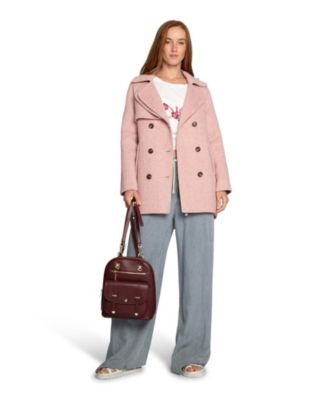 Women's Wanna Be Loved Wool Blend Peacoat