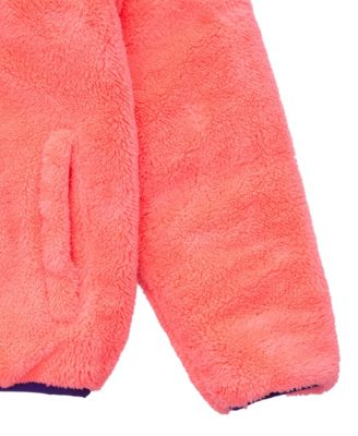 Little and Big Girls' Reversible Fleece Jacket