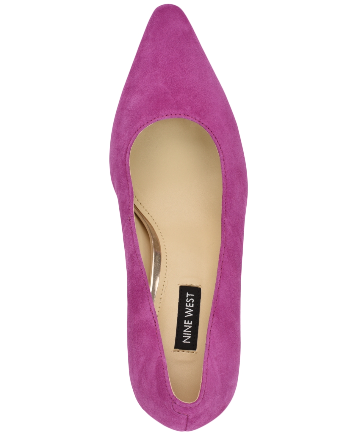 Nine West Women's Monda Block Heel Slip-on Dress Pumps In Pink