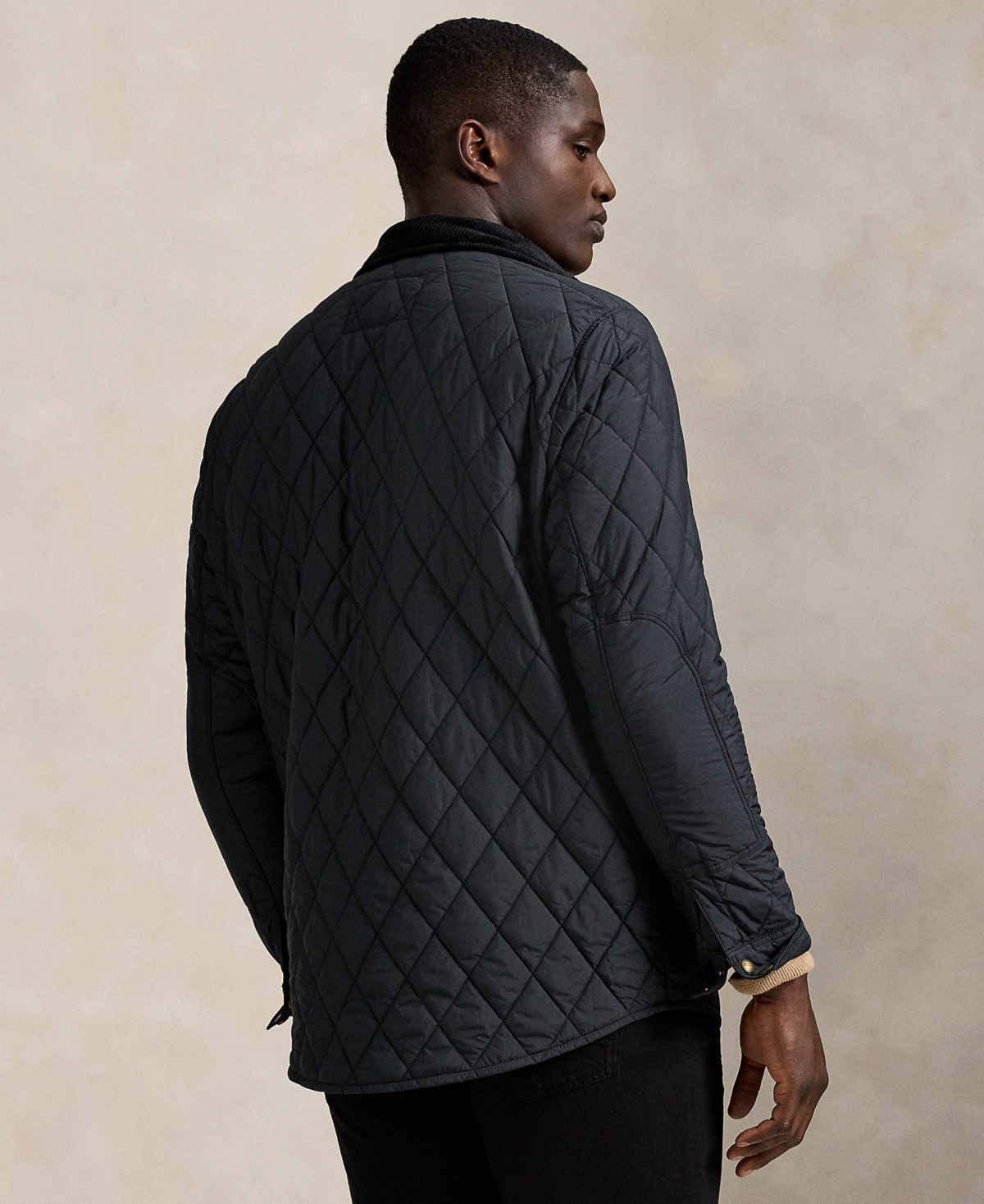 Polo Ralph Lauren Men's Big & Tall Beaton Quilted Snap-Front Jacket