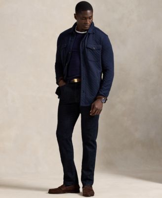 Men's Big & Tall Quilted Shirt Jacket