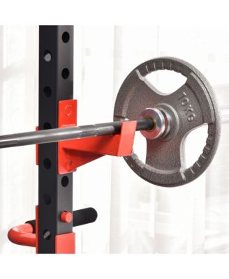 Adjustable Power Tower Dip Station Pull Up Bar Squat Rack