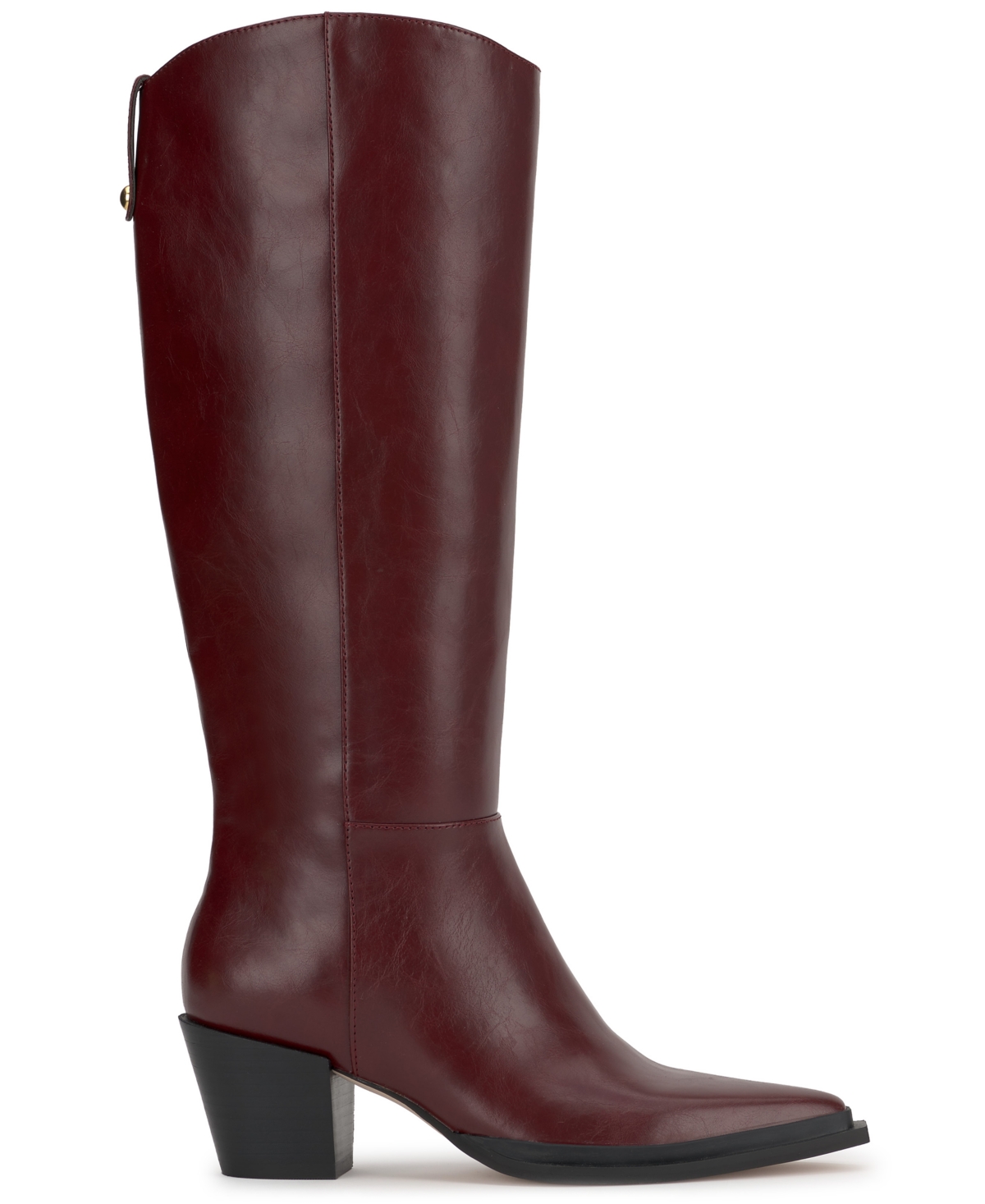 Jessica Simpson Hemmia Pointed Toe Knee High Boot In Brown