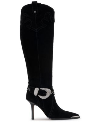 Women's Kenzin Tall Western Buckle Dress Boots