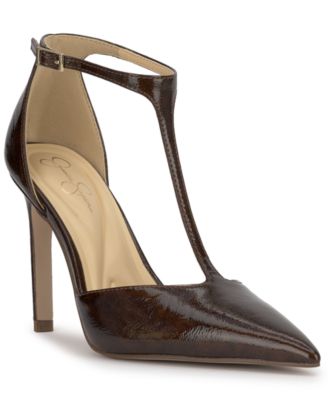 Jessica Simpson - Women's Willna T-Strap Pointed-Toe Pumps