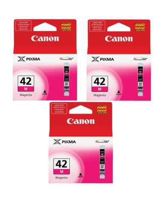 CLI-42 Magenta Ink Cartridge, 3-Pack