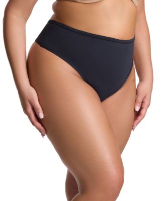 Women's YourFit Plus High Cut Thong Panty
