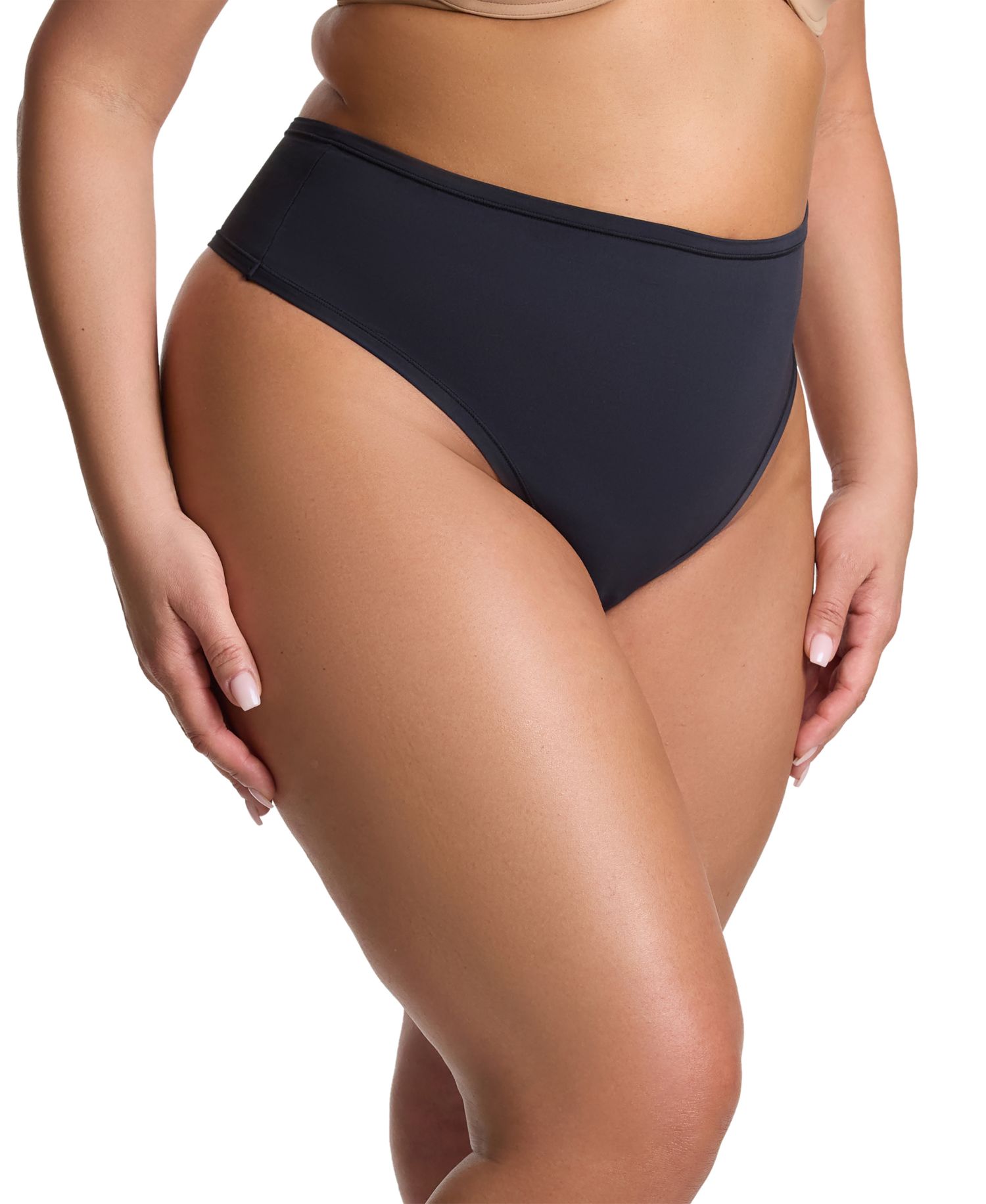 Women's YourFit Plus High Cut Thong Panty