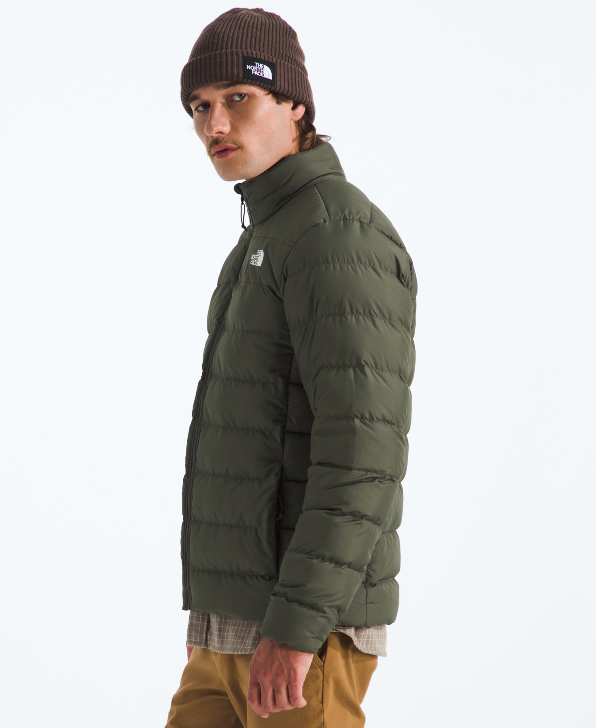 The North Face Aconcagua 3 Durable Water Repellent Parka In Green