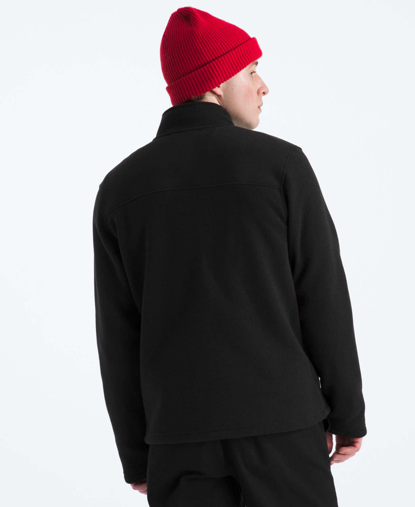 Мужская куртка The North Face Gordon Lyons на молнии, цвет: Чёрный меланжевый — фото 5