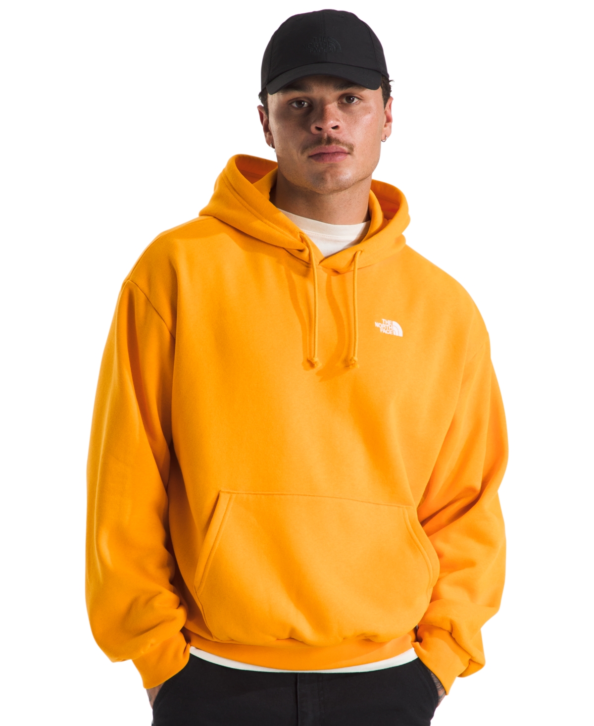 The North Face Men's Evolution Simple Dome Oversized Hoodie In Yellow