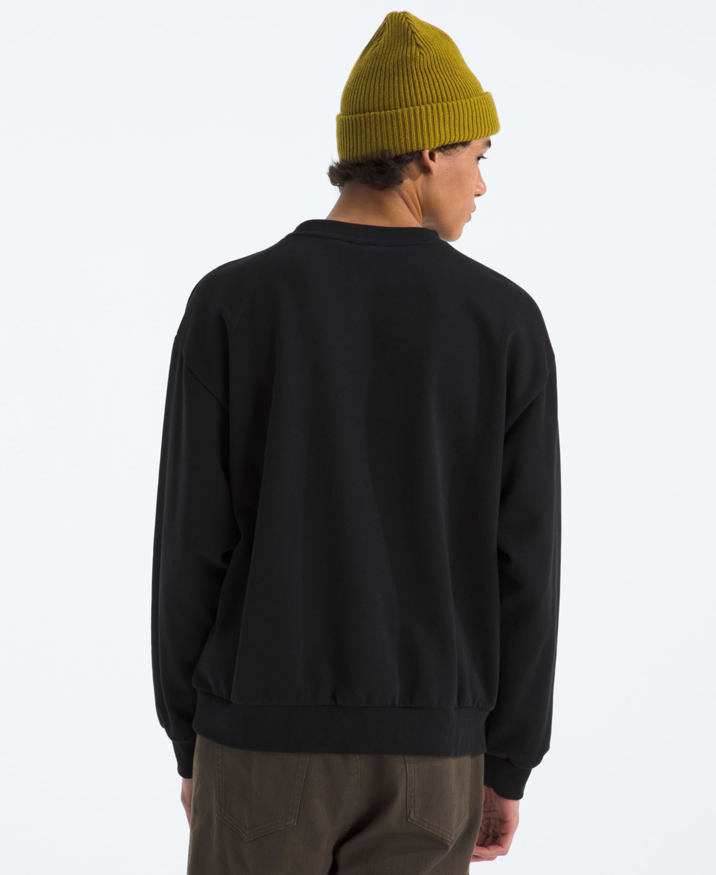 Мужская толстовка The North Face Evolution Simple Dome Oversized Crew, цвет: Чёрный — фото 3