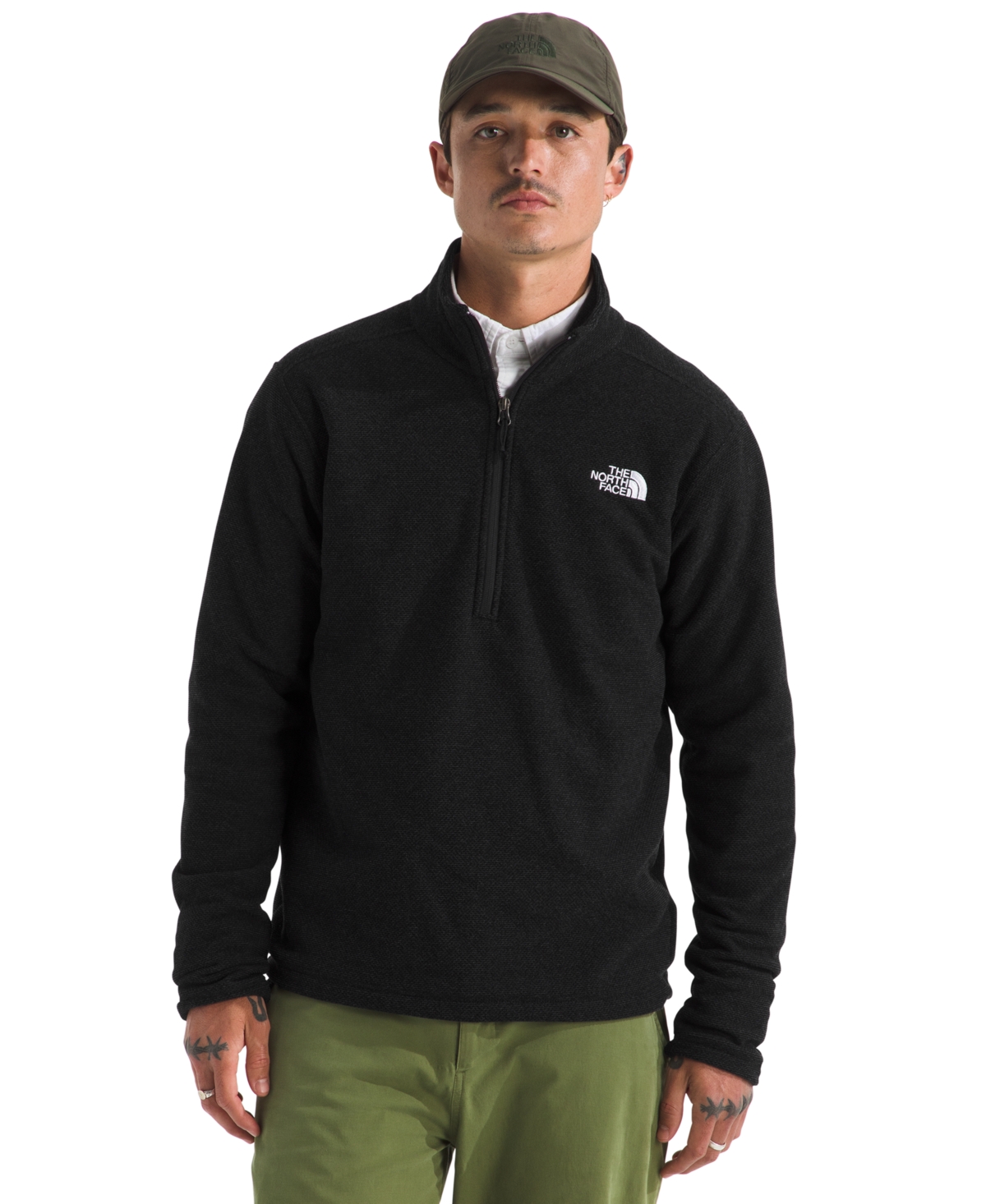 The North Face Men's Textured Cap Rock Quarter Zip Jacket