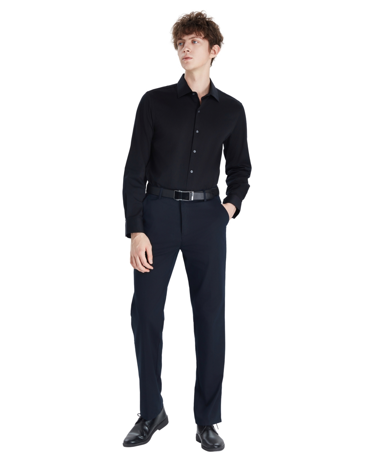 Bar Iii Men's Sateen Solid Dress Shirt, Macy's Exclusive In Multi