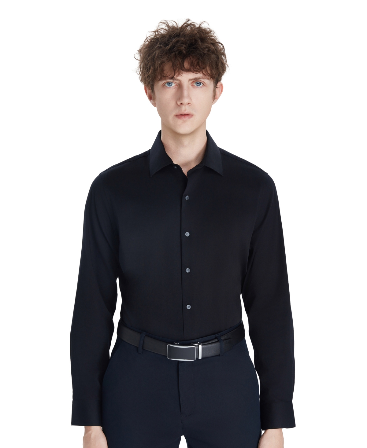 Bar Iii Men's Sateen Solid Dress Shirt, Macy's Exclusive In Multi