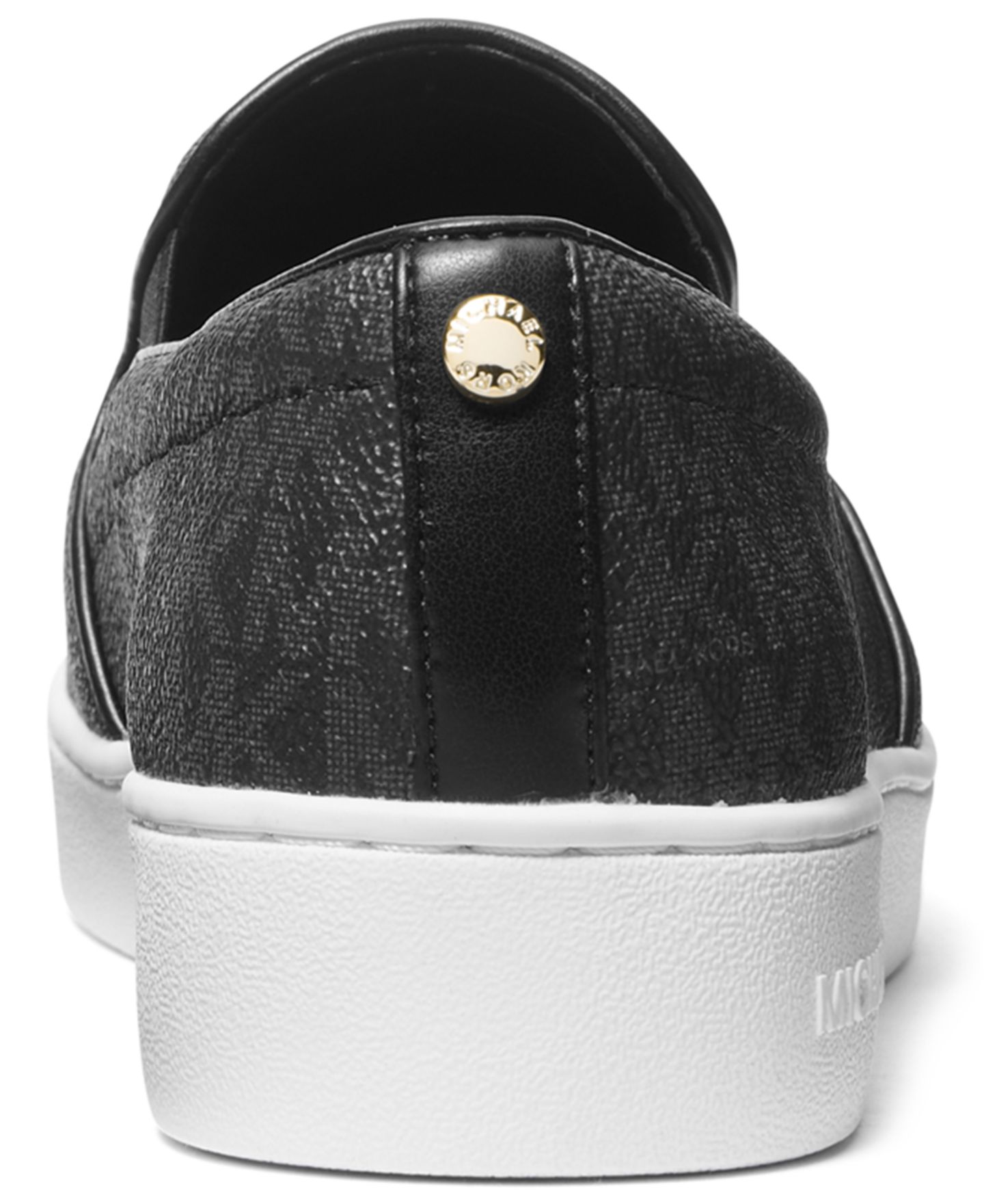 Женские кроссовки Michael Kors Keaton Slip-On, цвет: Чёрный — фото 3