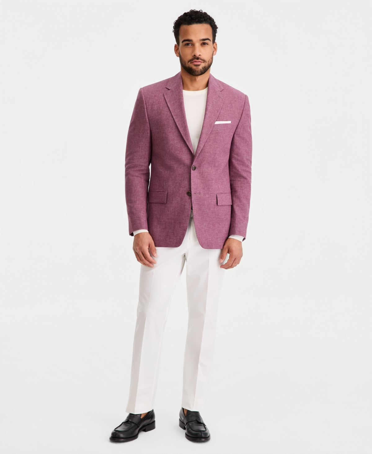 Michael Kors Men's Classic-Fit Melange Blazer