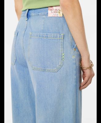 Women's Scotch and Soda The Wave wide leg jeans