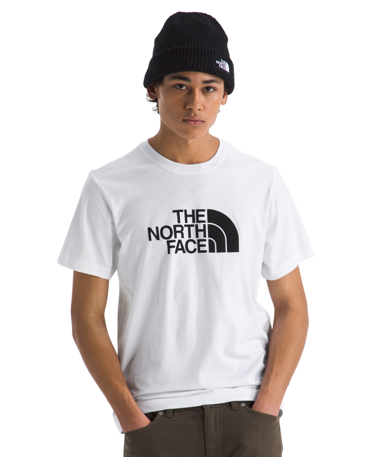 The North Face Logo Print T-shirt In White