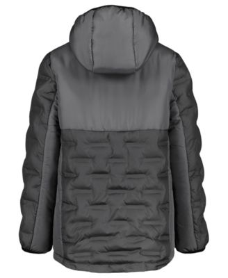 Boys' 8-20 Quilt Hooded Puffer Jacket