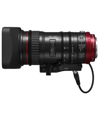 CN-E 18-80mm T4.4 COMPACT-SERVO Cinema Lens for Canon EF