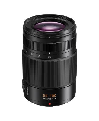 Leica DG Vario-Elmarit 35-100mm f/2.8 Lens, Bundle with Small Lens Case, 58mm Filter Kit, Lens Cleaner, Cleaning Kit and Lens Cap Tether