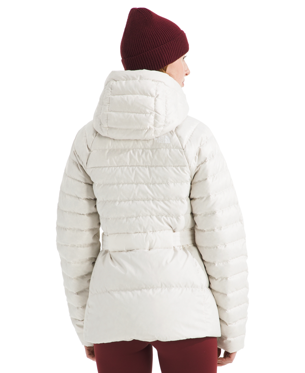 The North Face Ruby Puffer Jacket In White