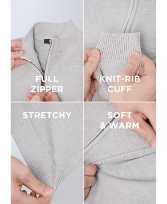 Boy's Full Zip Cardigan Sweater