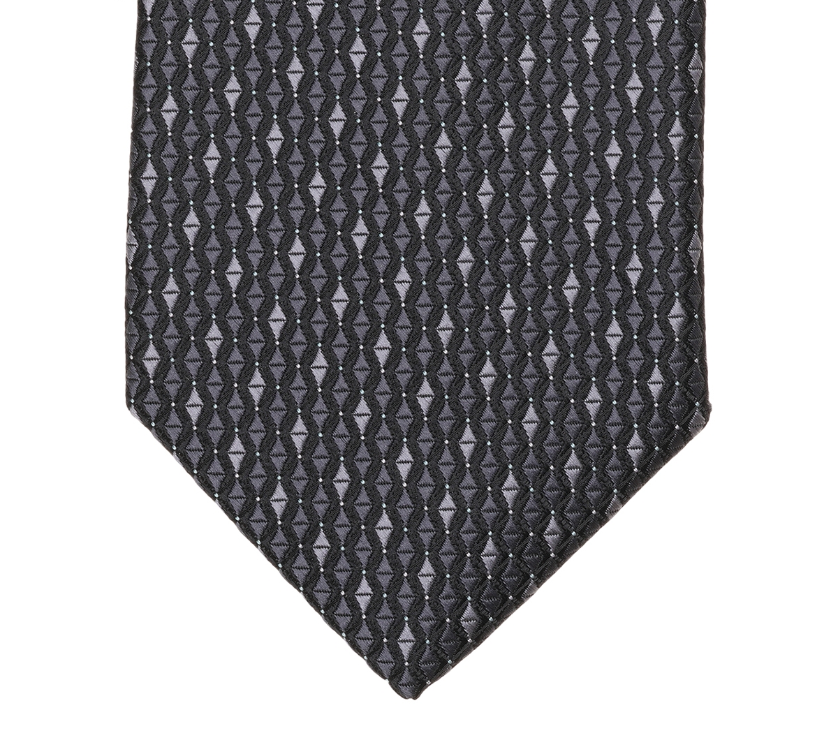 Perry Ellis Portfolio Men's Nilsson Geometric Tie In Black