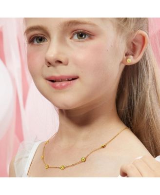 Petit Bubble Necklace in Yellow